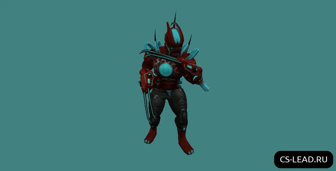 Скриншот Модель зомби [Dread] для Counter-Strike 1.6 - Уникальный скин с детализированной текстурой