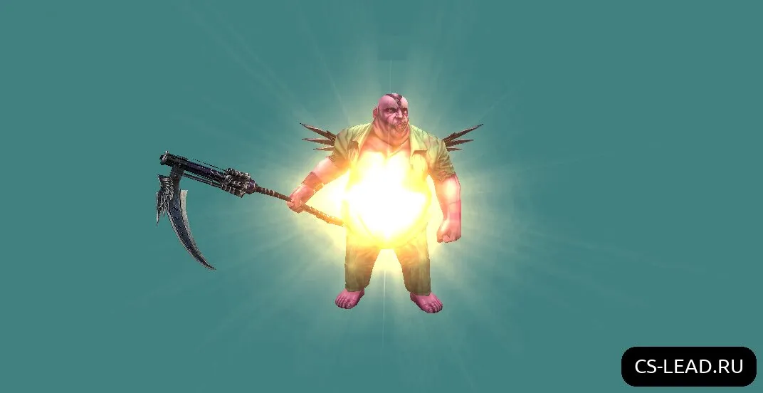 Скриншот Модель зомби Heavy Zombie для CS 1.6 - Легкая версия