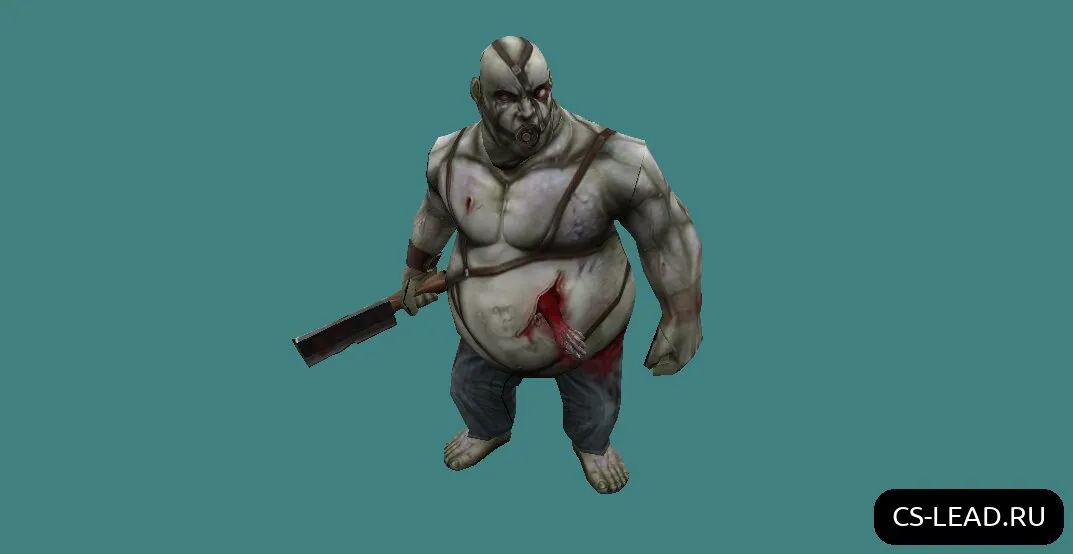 Скриншот Модель зомби Heavy Zombie для Counter-Strike 1.6 - Качество и Уникальность
