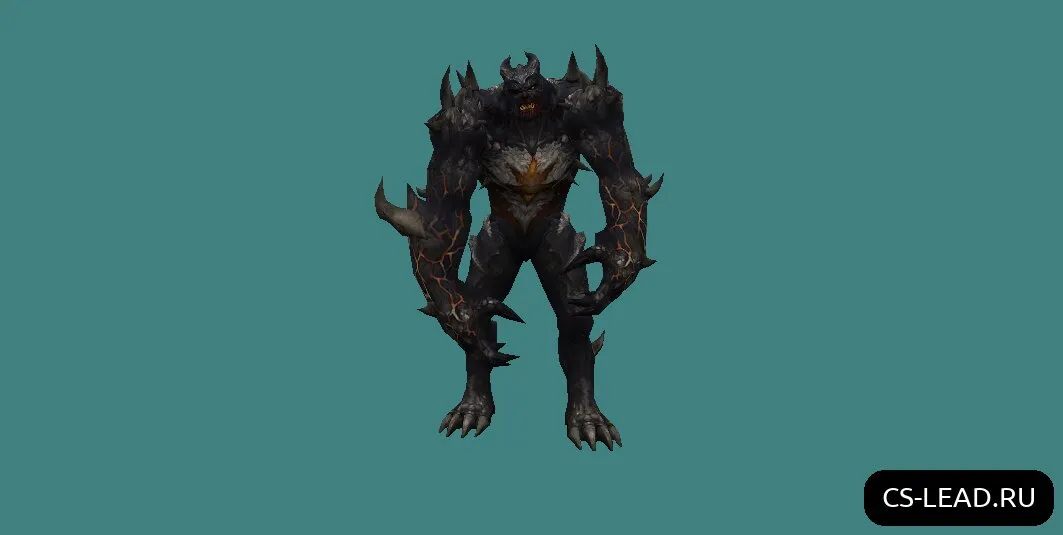 Скриншот Модель зомби [Revenant] (Fire) для CS 1.6 - Уникальный Скин