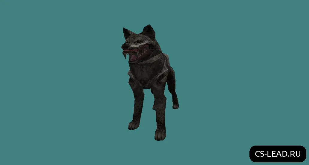 Скриншот Модель зомби [Бешеный волк] для CS 1.6 - Уникальный скин