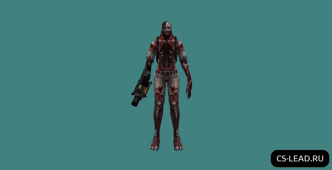 Скриншот Модель зомби [Regular] (Energy) для Counter-Strike 1.6 - Скачайте сейчас!