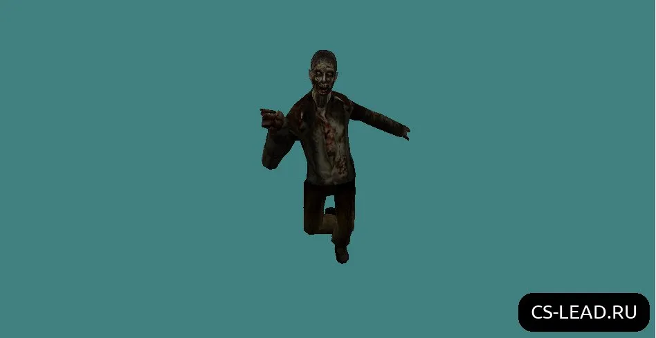 Скриншот Модель зомби [Regenerator] для CS 1.6 - Уникальный скин