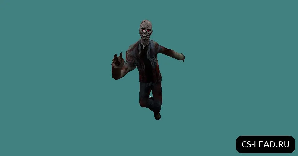Скриншот Модель зомби [Zombie N1] для Counter-Strike 1.6 - Скачай сейчас