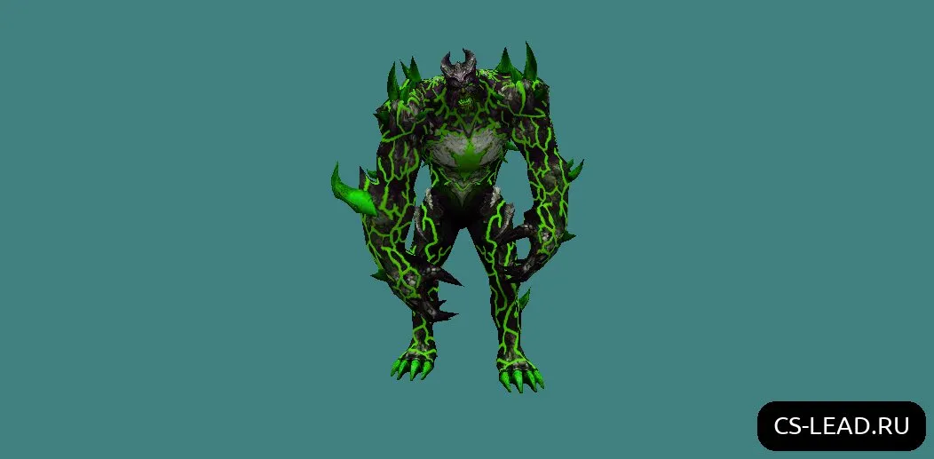 Скриншот Модель зомби [Revenant] (Poison) для CS 1.6 - Уникальный Скин