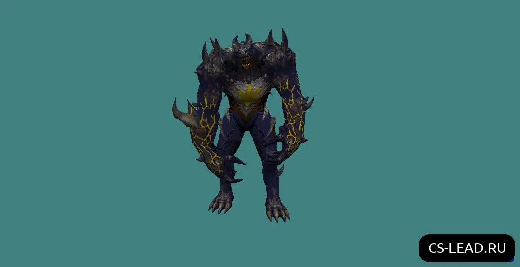 Скриншот Модель зомби [Revenant] (Thunder) для CS 1.6 - Уникальный скин