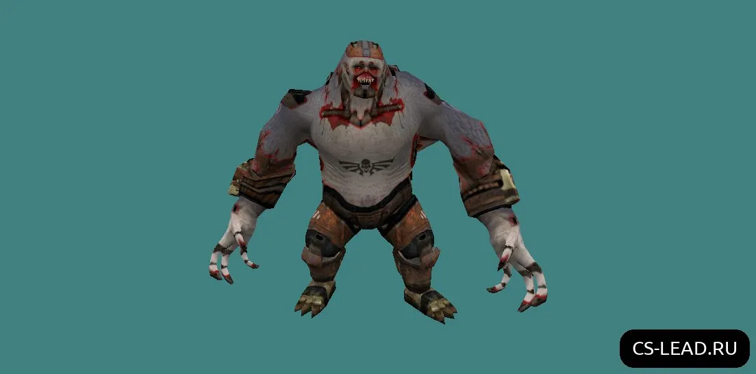 Скриншот Модель зомби [Network Guardian] для Counter-Strike 1.6 - Уникальный скин