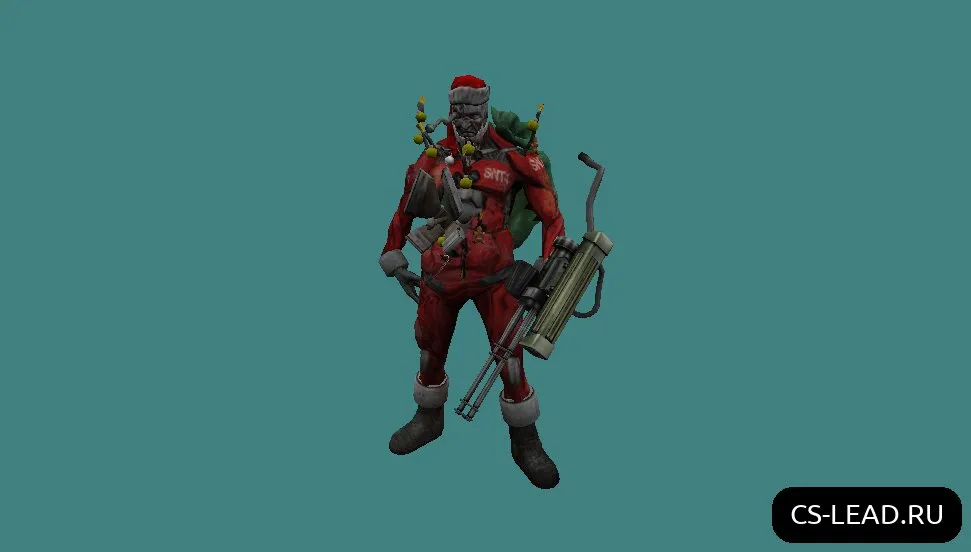 Скриншот Модель зомби Patriarch Santa для CS 1.6 - Идеальный выбор для ваших матчей