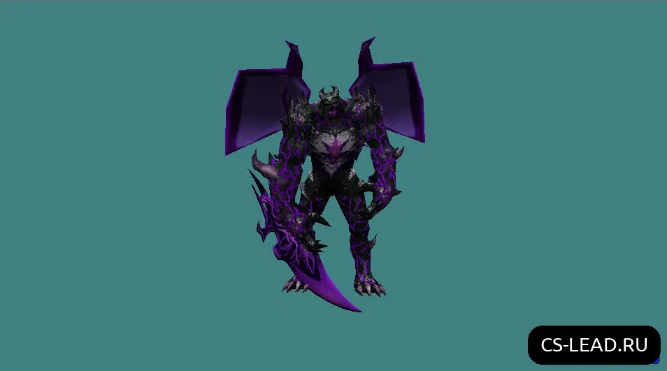 Скриншот Модель зомби [Revenant Dragon Hell] для CS 1.6