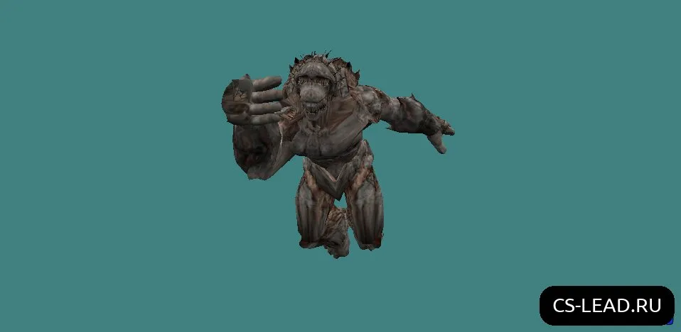 Скриншот Модель зомби [Berserk] для CS 1.6 - Уникальный скин с высоким качеством