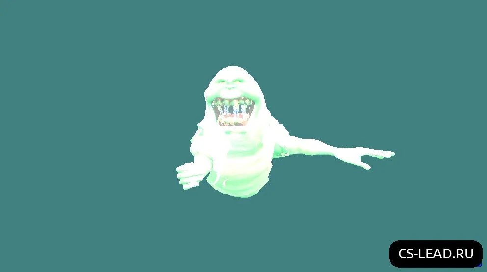 Скриншот Модель зомби [Лизун 4] для Counter-Strike 1.6 - Уникальный скин