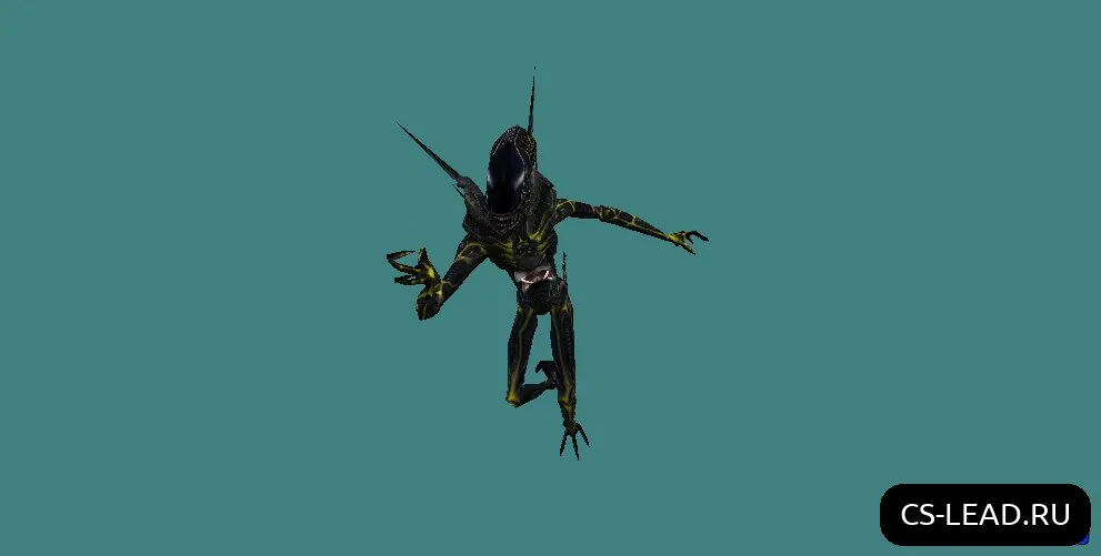 Скриншот Модель зомби [Чужой] для Counter-Strike 1.6 - Особенности и преимущества