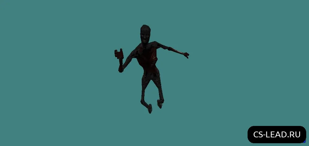 Скриншот Модели зомби [Crispy] для Counter-Strike 1.6 - Уникальные скины