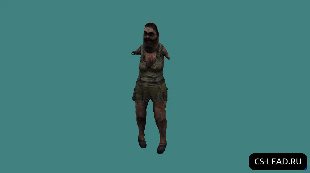 Скриншот Модель зомби [Siren Circus] для CS 1.6 - Уникальный скин для игры