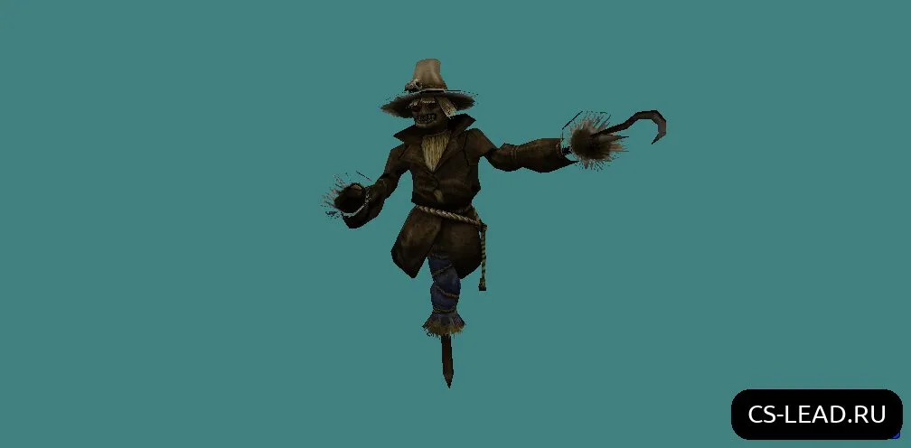 Скриншот Модель зомби [Чучело] для CS 1.6 - Уникальный скин для вашего геймплея