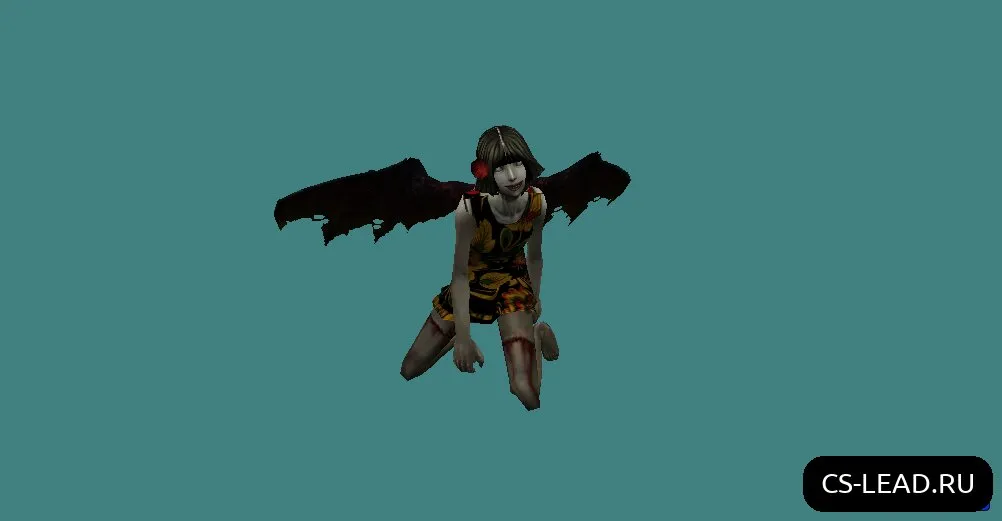 Скриншот Модель зомби [Ghost Girl Summer] для CS 1.6 – Уникальный скин