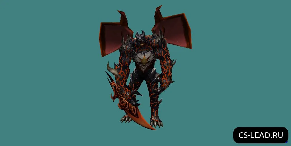 Скриншот Модель зомби [Revenant Dragon Fire] для CS 1.6 - Обзор и особенности