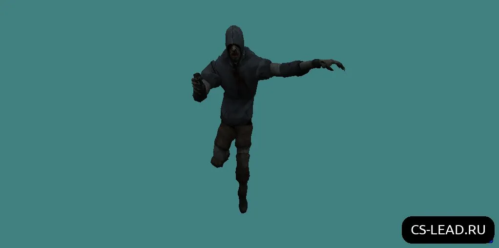 Скриншот Модель зомби [Horror Hunter] для Counter-Strike 1.6 - Погрузись в атмосферу страха