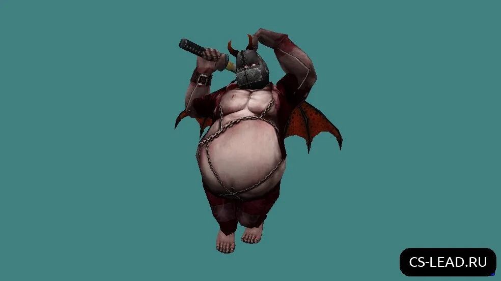 Скриншот Модель зомби [Nemesis Katana] для Counter-Strike 1.6