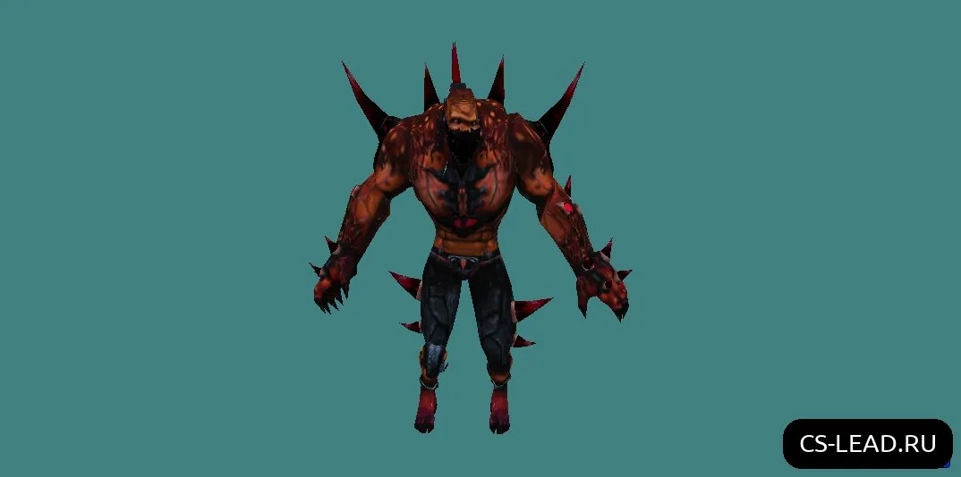 Скриншот Модель зомби [Nemesis Red] для Counter-Strike 1.6 - Уникальный скин