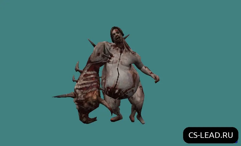 Скриншот Модель зомби [Hive Zm] для Counter-Strike 1.6 - Уникальные скины и оптимизация