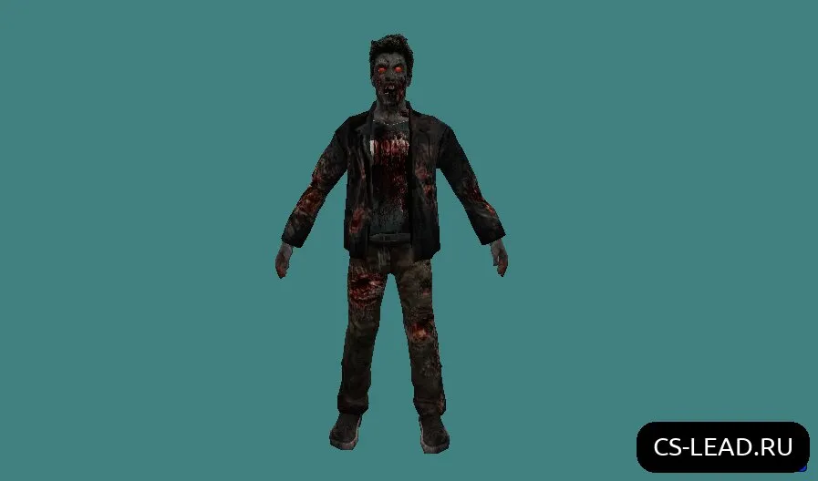 Скриншот Модель зомби [PANIC] для Counter-Strike 1.6 - Уникальный Скин