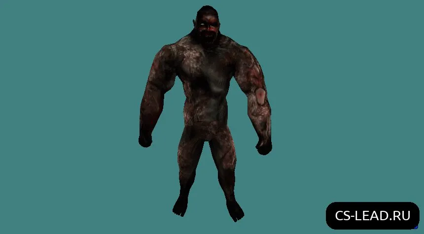 Скриншот Модель зомби [Brute KF] для Counter-Strike 1.6 - Уникальные скины