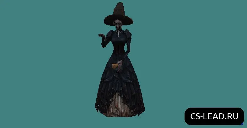 Скриншот Модель зомби [Halloween Witch] для Counter-Strike 1.6 - Скачать и Установить