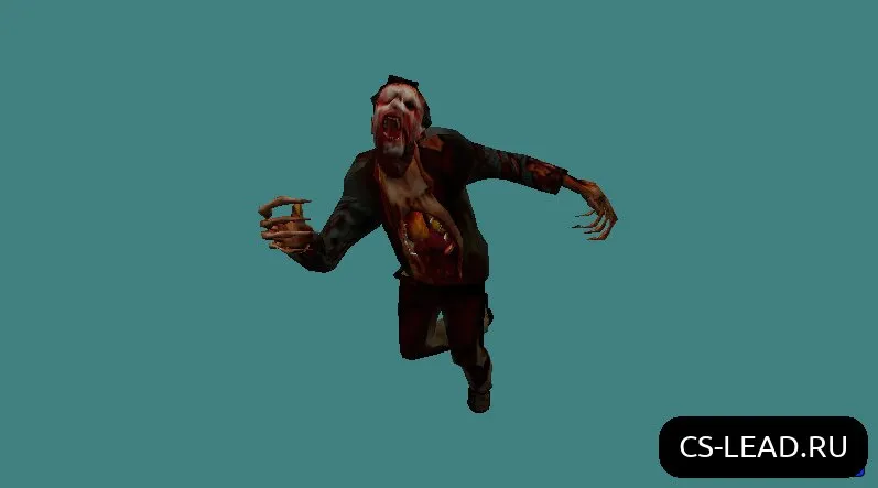 Скриншот Модель зомби [Classic Zombie V3] для CS 1.6 – Уникальная и качественная