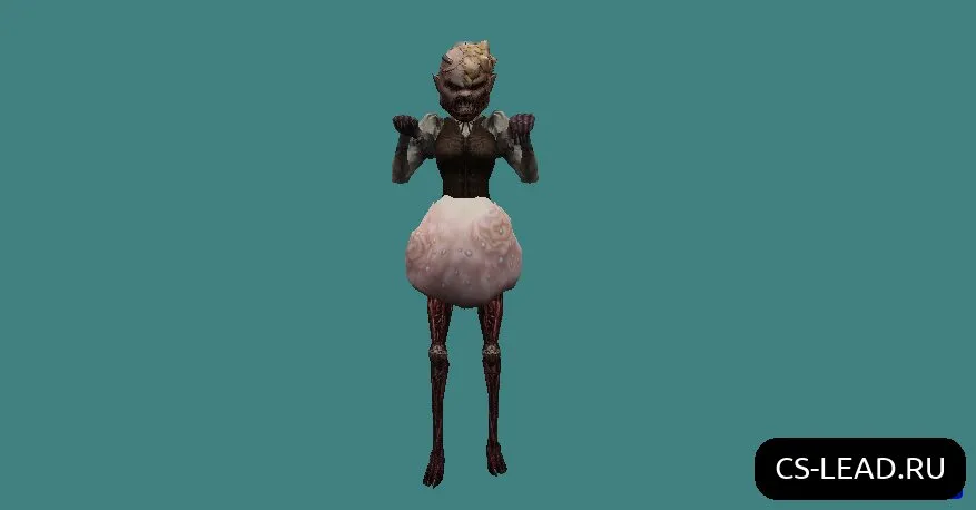 Скриншот Модель зомби [Witch Kall] для Counter-Strike 1.6 - Уникальный скин