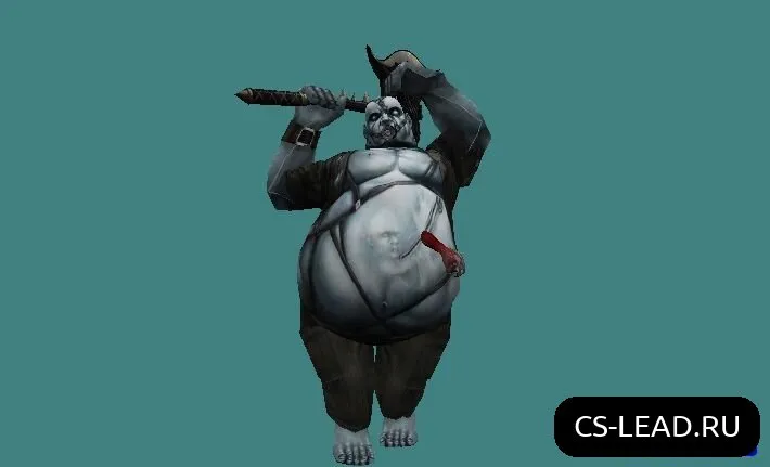 Скриншот Модель зомби [Heavy Master] для CS 1.6: Уникальный скин с мощной анимацией