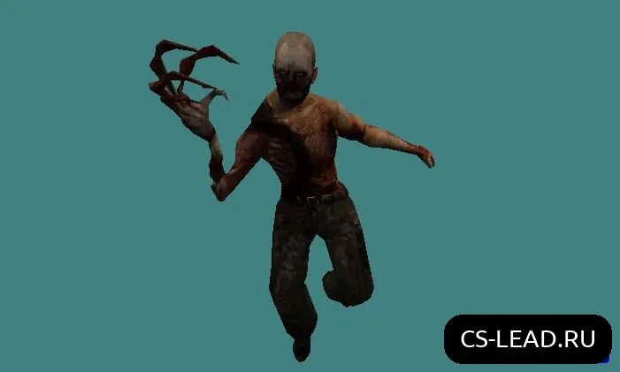 Скриншот Модель зомби [Zm Monster] для Counter-Strike 1.6: Спецификации и Особенности