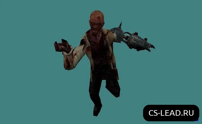 Скриншот Модель зомби [Mutant New] для Counter-Strike 1.6 – Уникальный скин