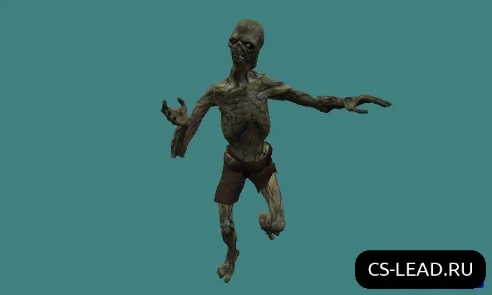 Скриншот Модель зомби Necrofago для CS 1.6 - подробное описание