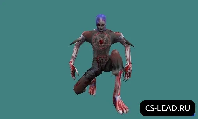Скриншот Модель зомби [Demonic] для CS 1.6 - Погрузитесь в атмосферу ужаса