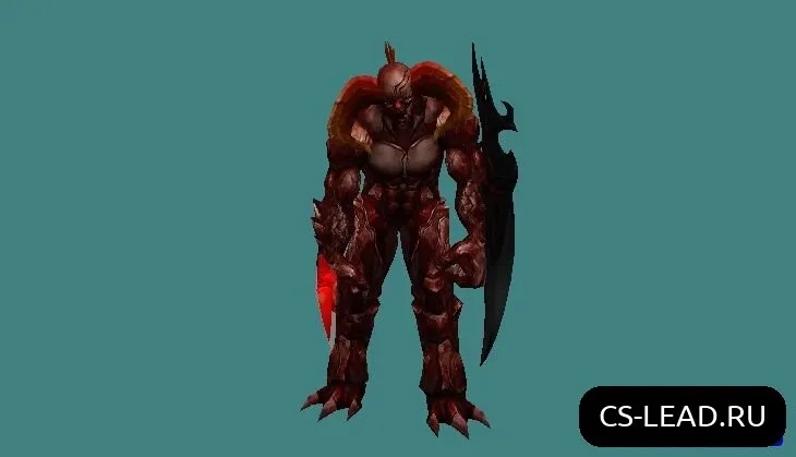 Скриншот Модель зомби Deimos Devil для CS 1.6 - Уникальный скин для вашей игры