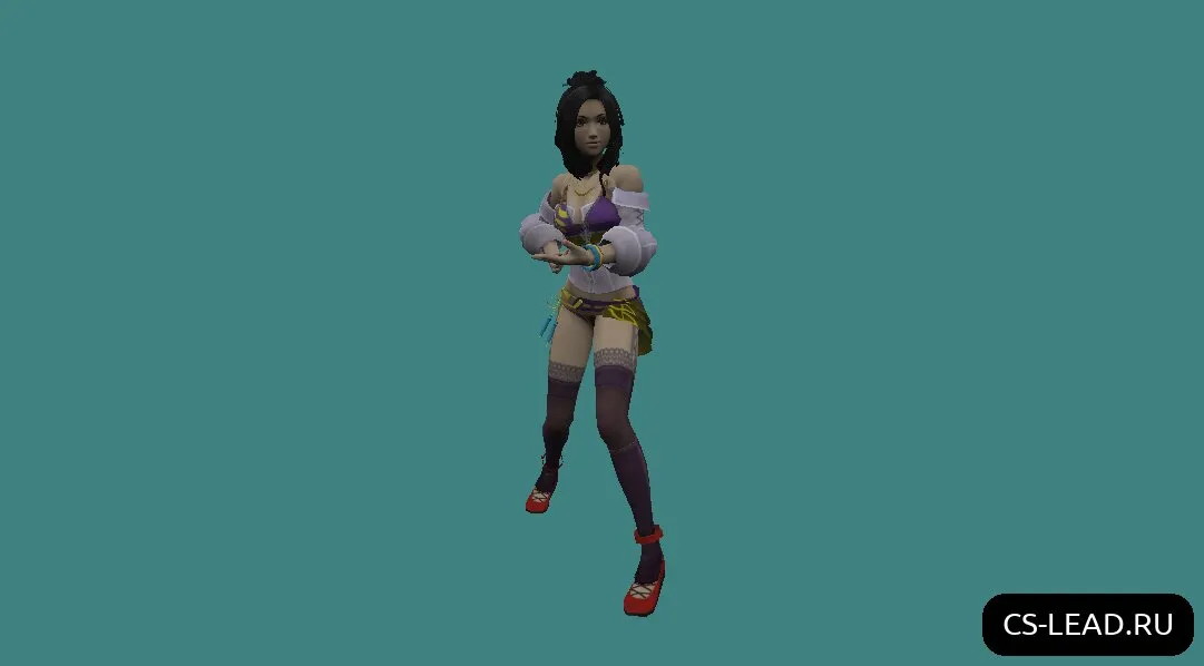 Скриншот Модель девушки Ella для Counter-Strike 1.6 – Измените стиль игры!