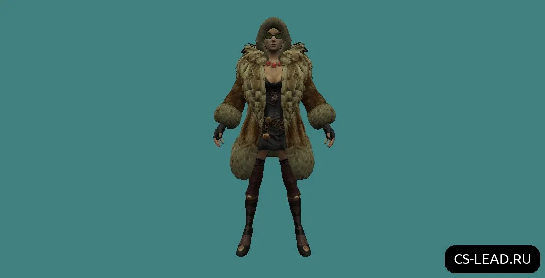 Скриншот Модель девушки Sonya для CS 1.6 - Уникальный стиль и высокая детализация