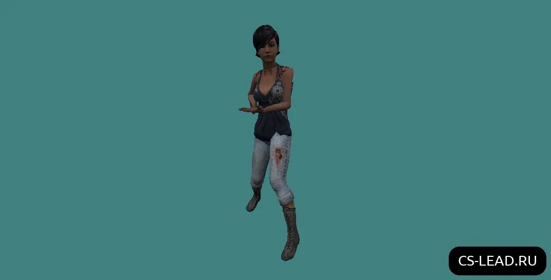 Скриншот Модель девушки Alice Murray для Counter-Strike 1.6 - Уникальный скин