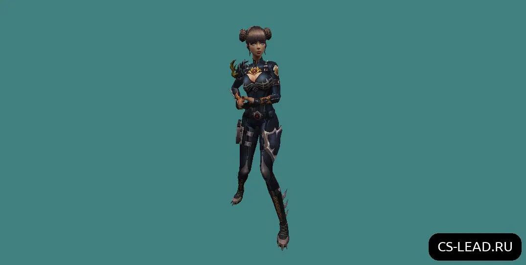 Скриншот Модель девушки [Dorothy] (Dark Knight) для CS 1.6 - Играйте Стильно!