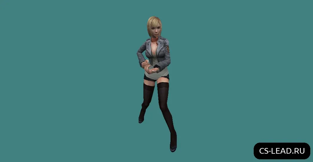 Скриншот Модель девушки Наташа для Counter-Strike 1.6 - Обзор и особенности