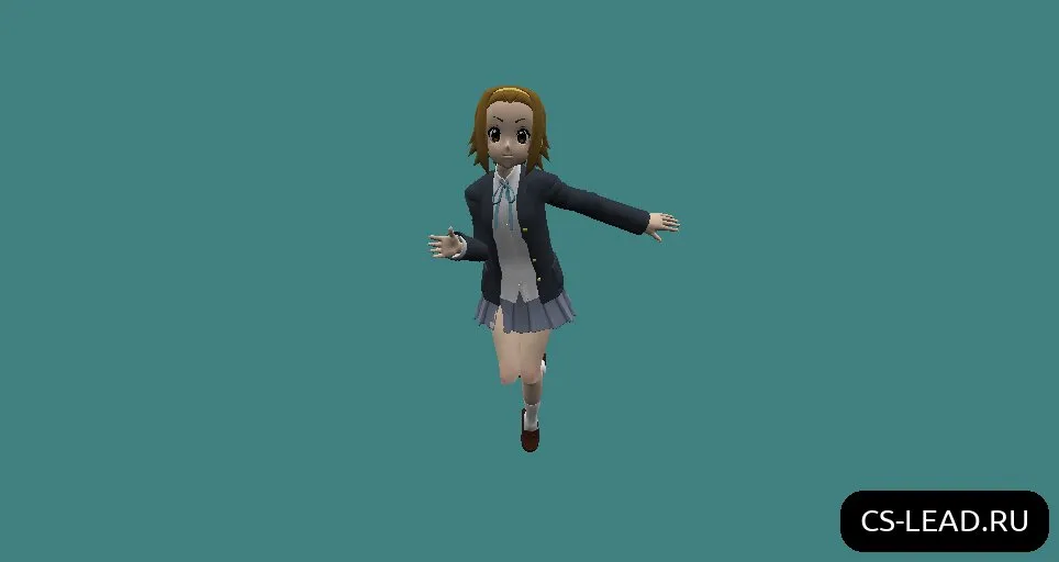 Скриншот Модель Аниме-девушки [Ritu] (K-On!) для Counter-Strike 1.6