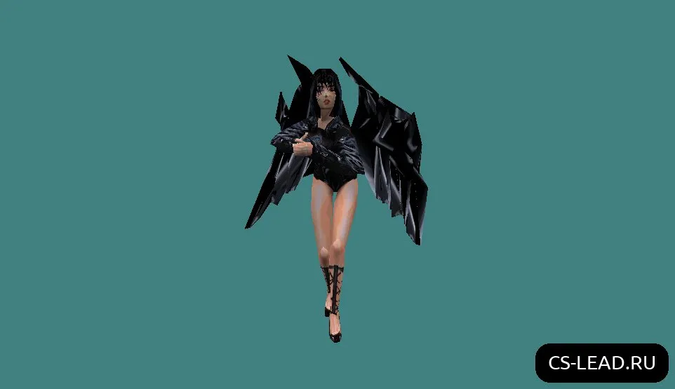 Скриншот Модель девушки [Тёмный Ангел] для CS 1.6 - Скачать и Установить