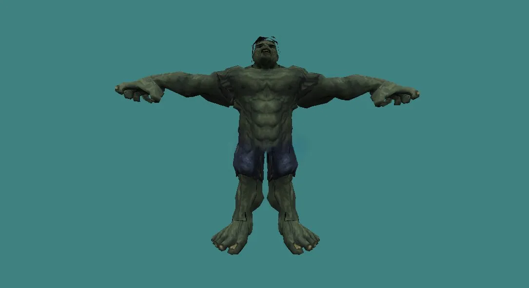 Скриншот Модель игрока Халк для CS 1.6 - Супергерои