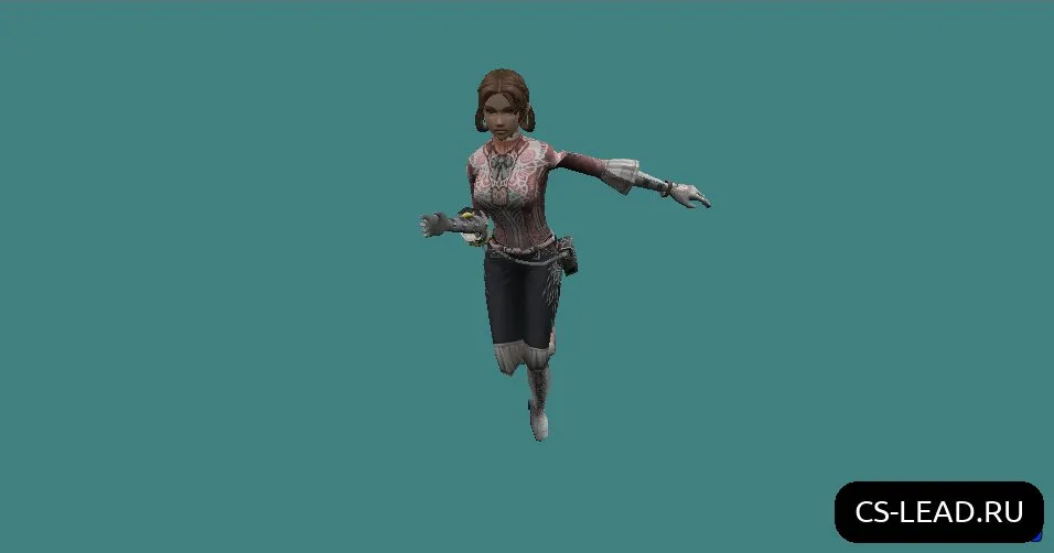 Скриншот Модель девушки [Sinty] для Counter-Strike 1.6 - Уникальный скин