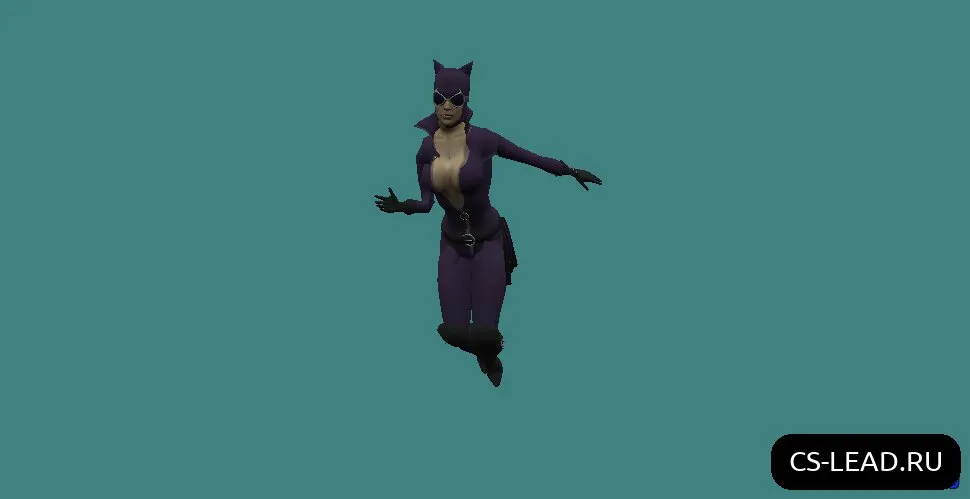 Скриншот Модель девушки [Женщина-кошка] для Counter-Strike 1.6