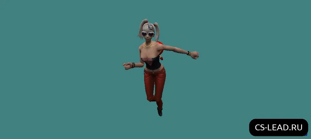 Скриншот Модель девушки Vday Female для Counter-Strike 1.6: уникальный скин