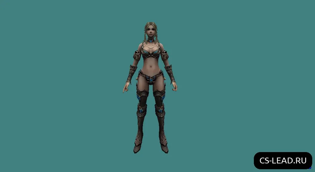 Скриншот Модель девушки [SUNOL] для Counter-Strike 1.6 - Впечатляющие скины и детали