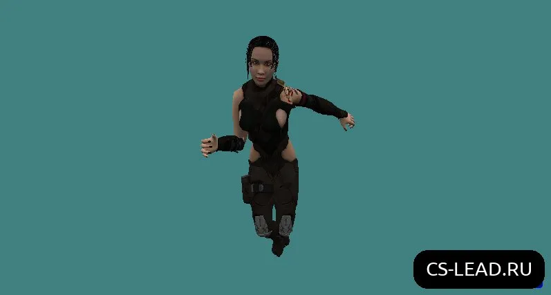 Скриншот Модель девушки Church Girl для Counter-Strike 1.6 - Уникальный скин