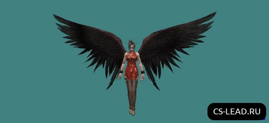 Скриншот Модель девушки [Ангел] для Counter-Strike 1.6: уникальный скин